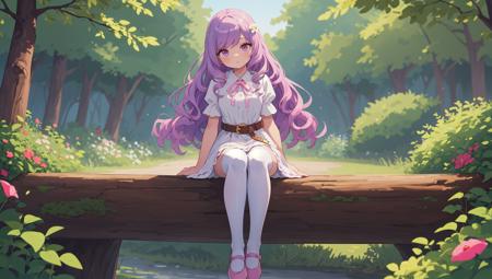 111484-730291994-detailed background, superb, 1girl, long hair light purple hair, curly hair, cute, eyelashes, sitting, white dress, pink ribbon,.png
